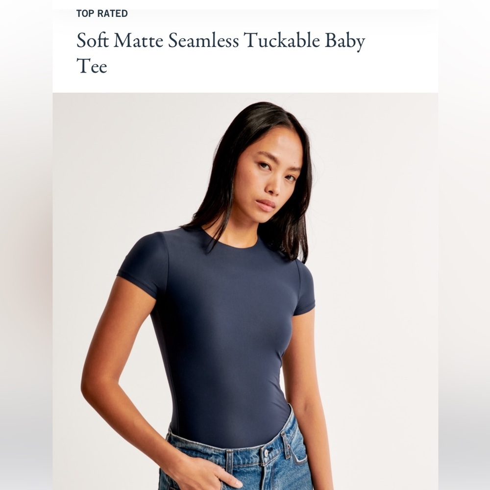 Abercrombie & Fitch Navy Tee